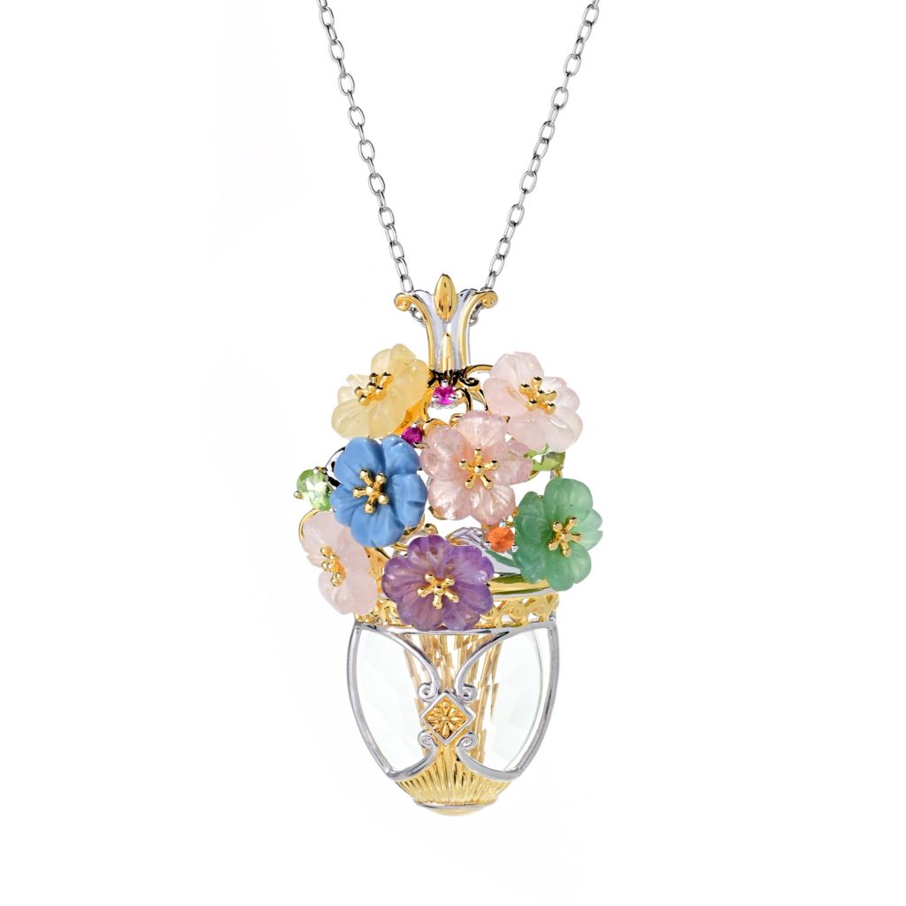 Pink Ice Heart Shaped Pendant Necklace - Lambert Jewelers