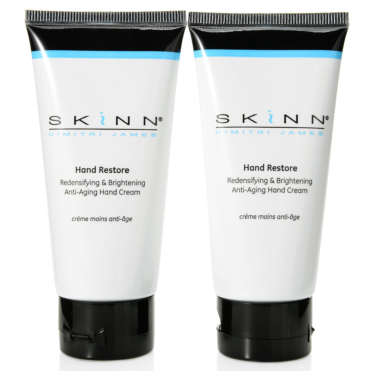 307-139- Skinn Cosmetics Anti-Aging Hand Restore Hand Cream Duo 2 oz Each
