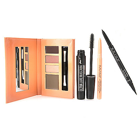 310-491- Skinn Cosmetics Four-Piece Bright Eyes Liner, Mascara & Color Collection