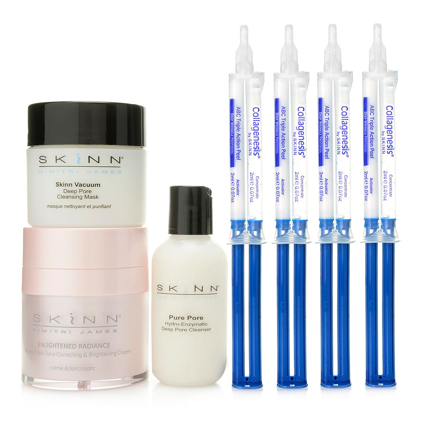 310-601- Skinn Cosmetics Lynne Schacher's Seven-Piece Deep Cleansing Radiant Skincare Collection
