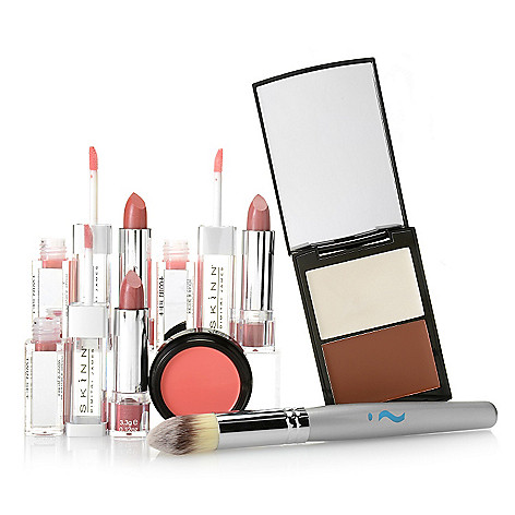 311-525- Skinn Cosmetics Six-Piece Sculpt & Color Collection for Lips & Face