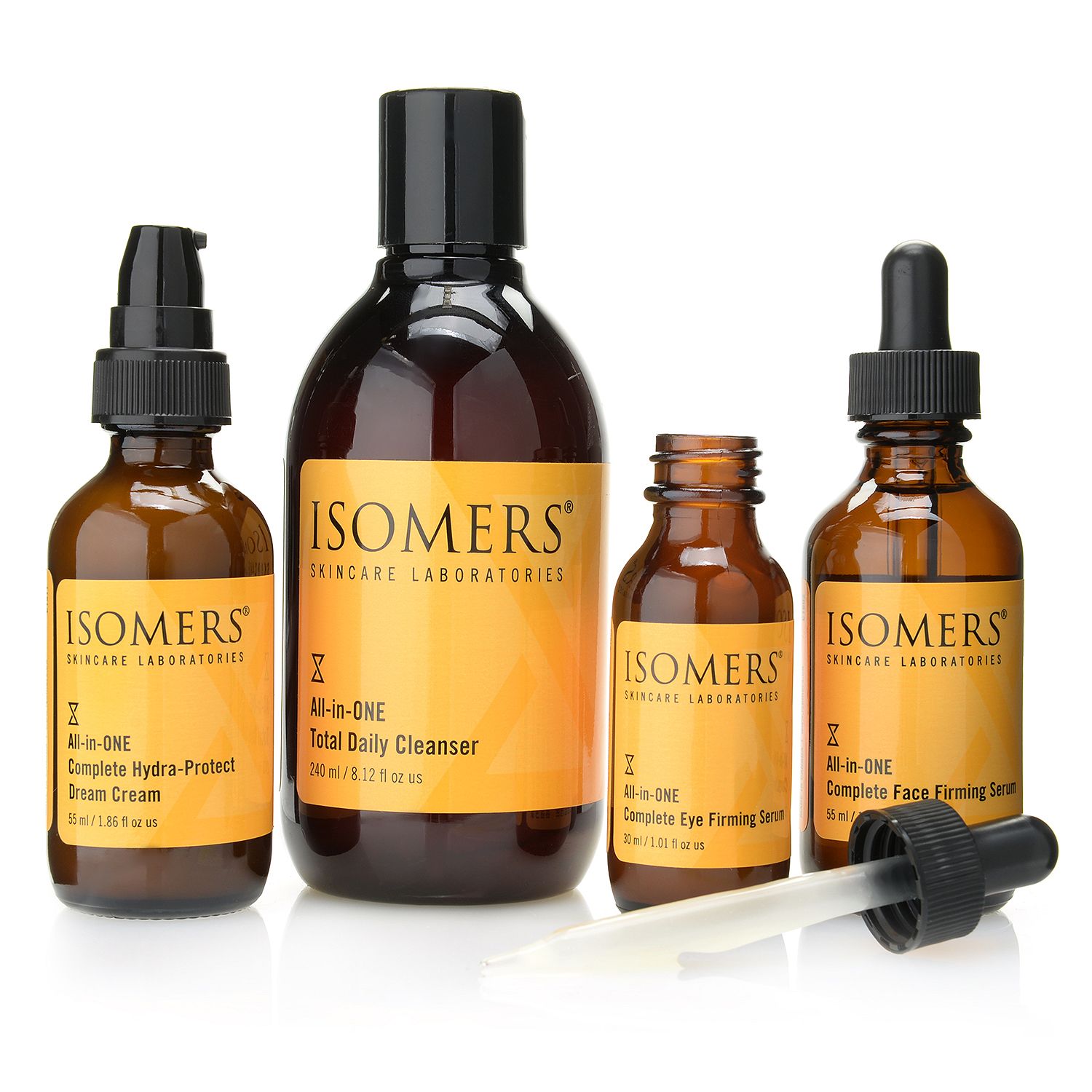 311-684- ISOMERS Skincare All-in-One "Let's Get Started" Four-Piece Anti-Aging Set for Face & Eyes