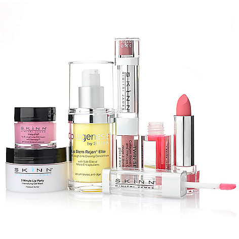 311-764- Skinn Cosmetics Five-Piece Care & Color Youthful Pout Lip Essentials Set