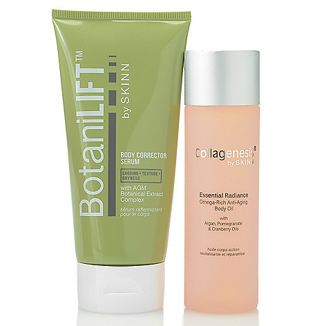 312-219- Skinn Cosmetics BotaniLift Body Corrector Serum & Essential Radiance Body Oil