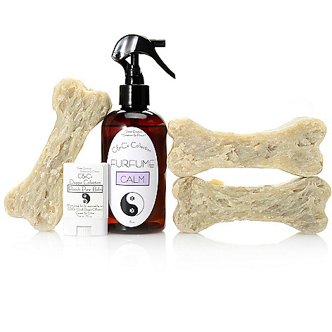 312-317- Sweet Emotions Five-Piece Doggie Bar Soap, Furfume & Pooch Paw Balm Collection