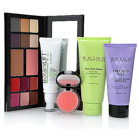 312-950- Skinn Cosmetics 5-Piece "Summer Survival" Skincare & Color Collection