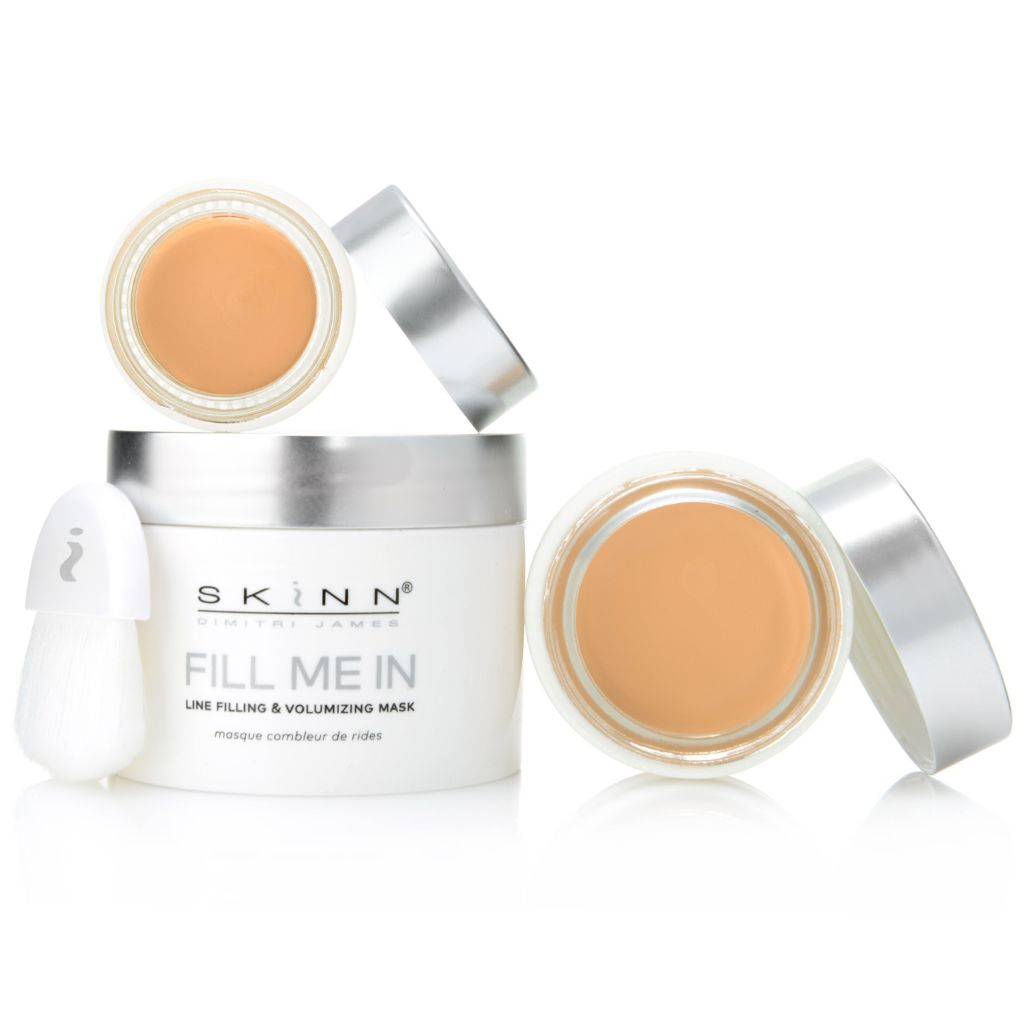 313-026- Skinn Cosmetics 3pc "Fill Me In" Anti-Aging Mask, Foundation & Concealer Set