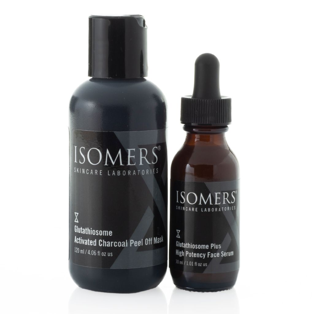 313-276- ISOMERS Skincare Glutathiosome Peel Off Mask & Face Serum Duo
