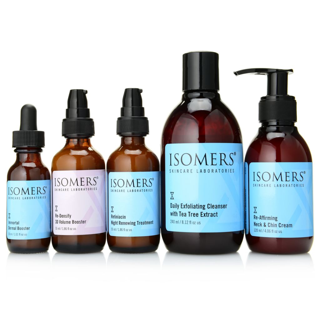 313-524- ISOMERS Skincare 5-Piece "Must Haves" Collection for Face, Chin & Neck