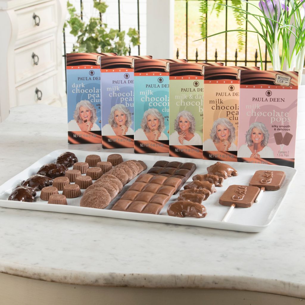 99 - Paula Deen Choice of Regular or Sugar-Free Chocolate Lover's Assortment 