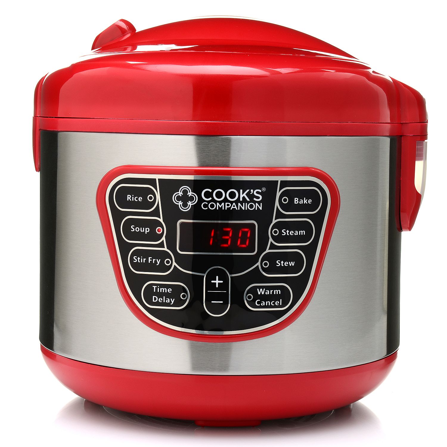 462-647- Cook's Companion® 500W 3.2 qt Ceramic Nonstick 6-in-1 Digital Wonder Pot w/ Accessories