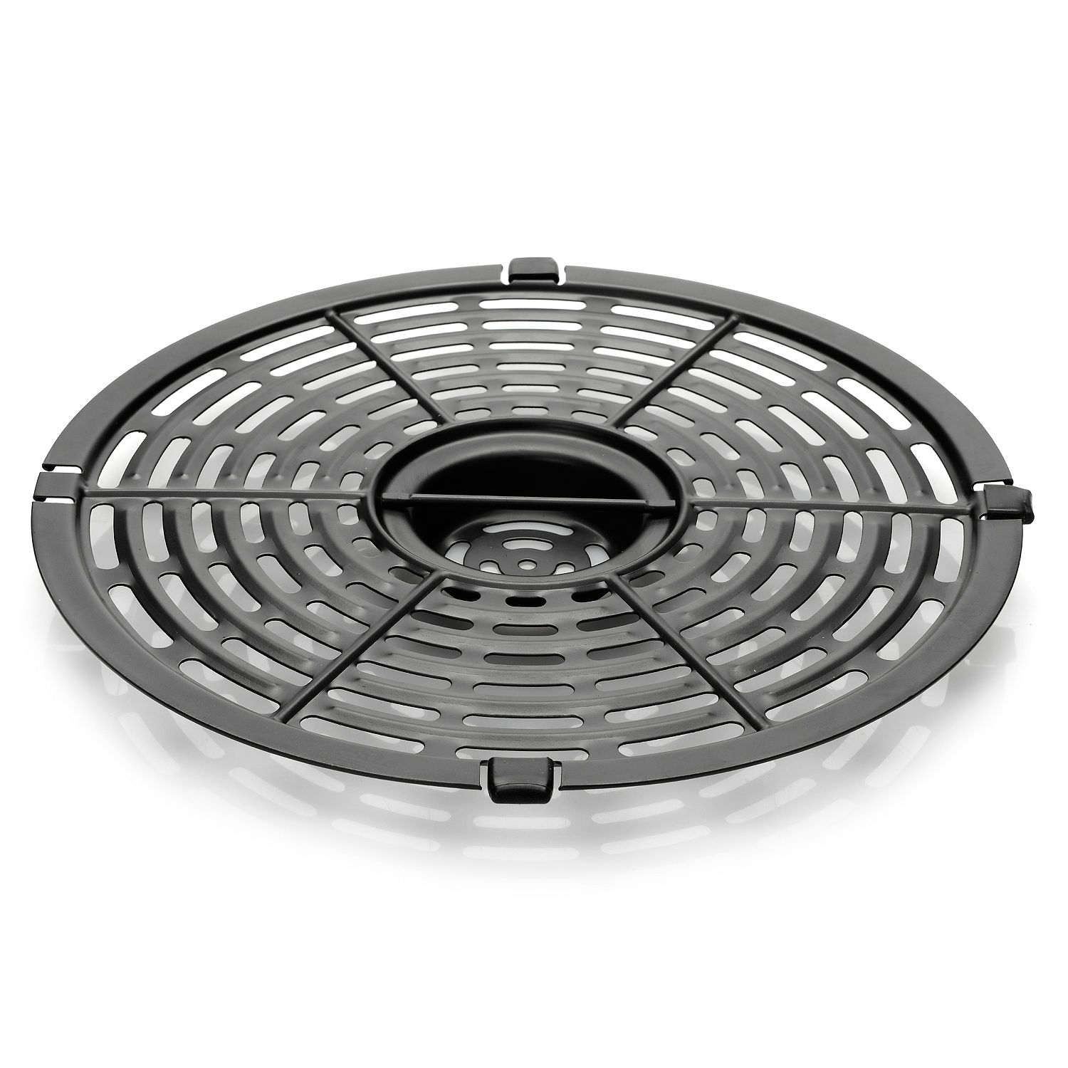 463-442 - Cook's Companion® 4.2 qt Air Fryer Ceramic Nonstick Set of Two 8.5" Crisper Inserts 463-442- Cook's Companion® 4.2 qt Air Fryer Ceramic Nonstick Set of Two 8.5" Crisper Inserts