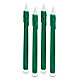 Forest Green candles off