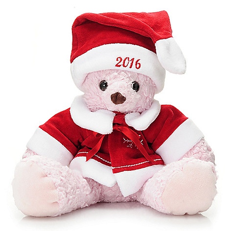 465-059- Bears for Humanity 16" Stuffed Bear w/ 2016 Holiday Outfit & Hat