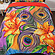 Peacock Lily comforter