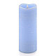7" blue candle