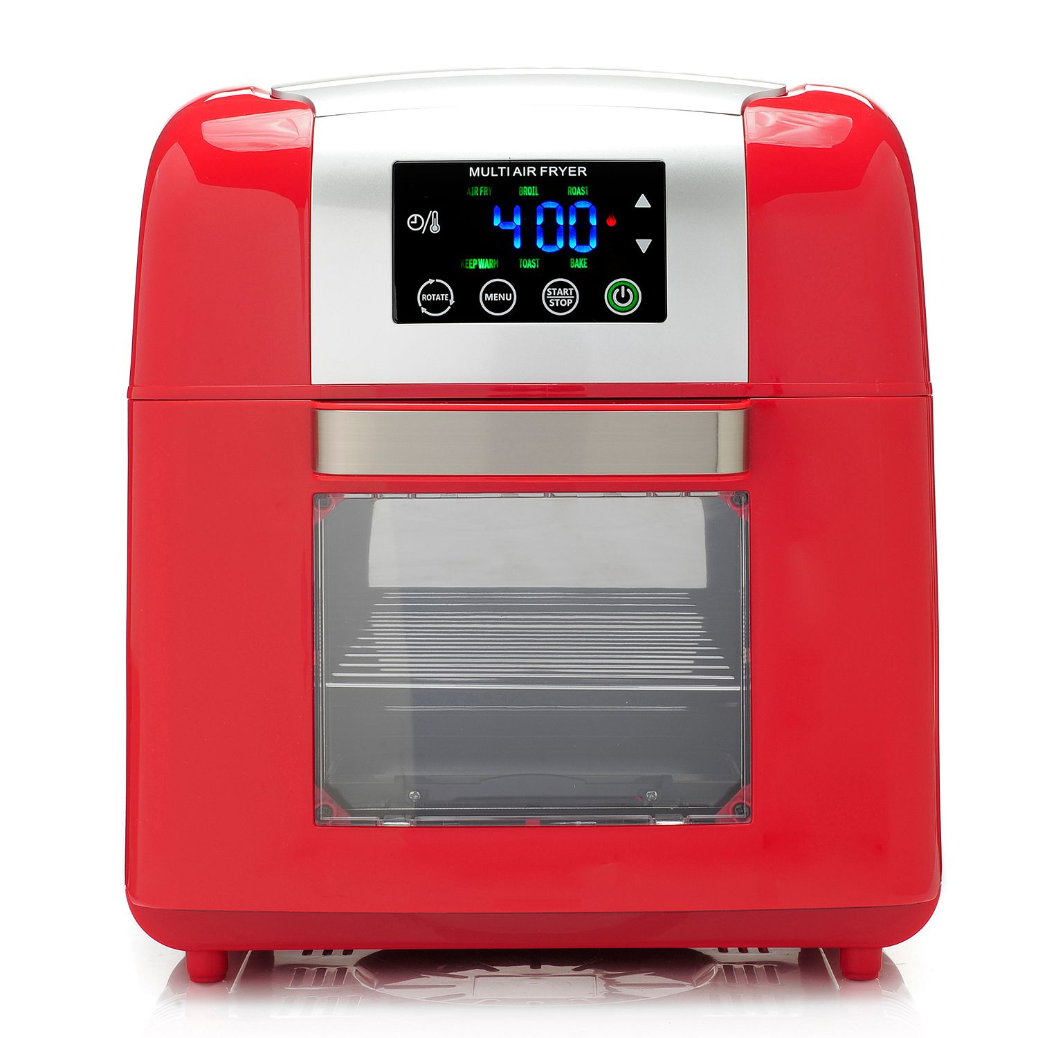 472-947- Todd English 1500W 9.8 qt Digital Air Fryer Oven w/ Rotisserie and Dual Basket System