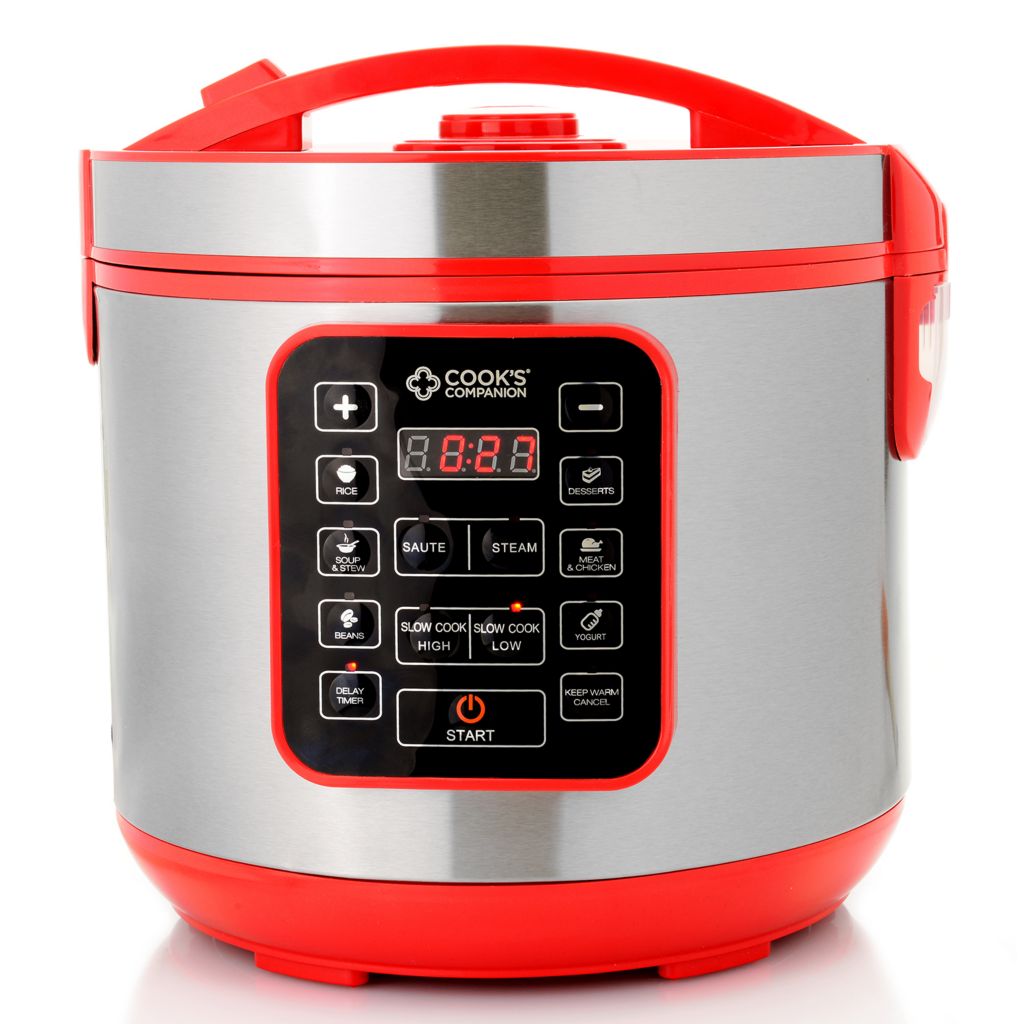 CooksEssentials 5 Cup Digital Perfect Cooker w/ Recipes on QVC