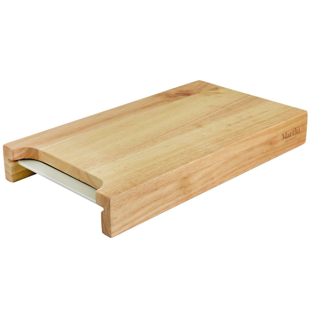 Martha Stewart 2 Piece Cutting Board With Tray