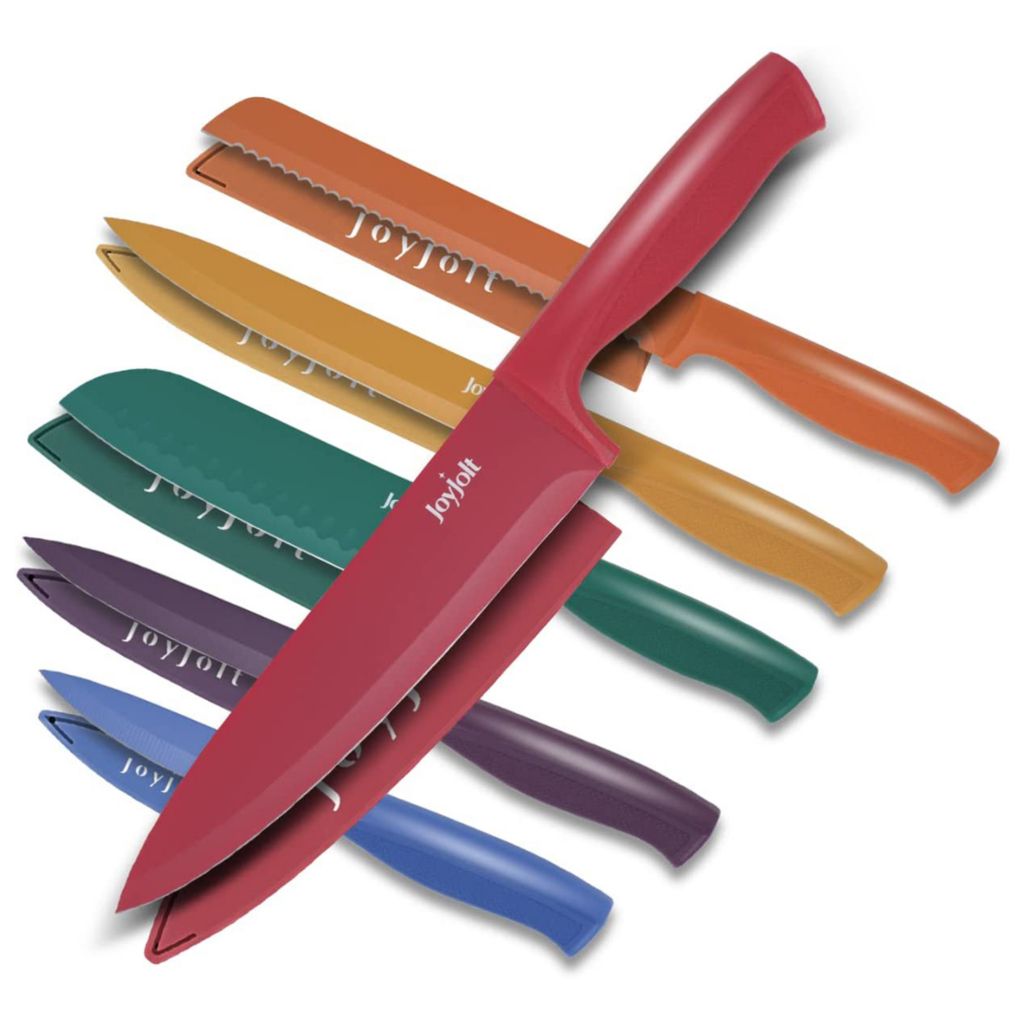 JoyJolt Multi Purpose Kitchen Knife Set, 6 Piece - Multi