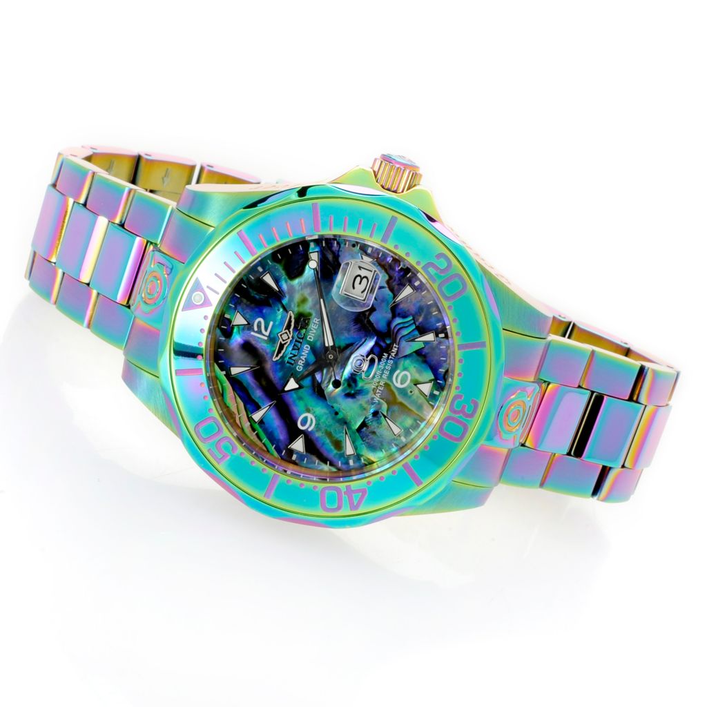 invicta iridescent watch