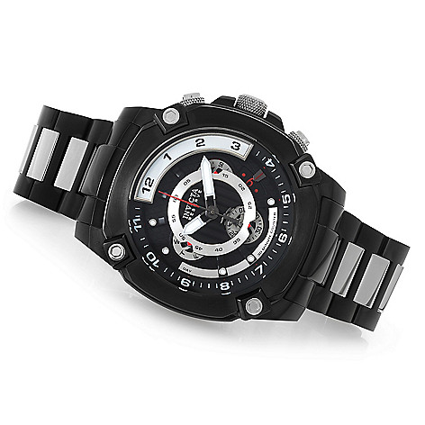 Invicta Reserve Men's 52mm Swiss Quartz Chronograph Stainless Steel  Bracelet Watch on sale at shophq.com - 658-769