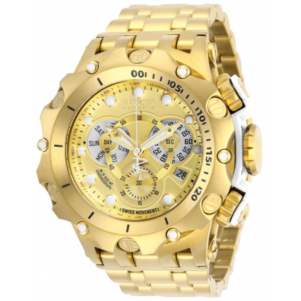 Invicta Reserve Men s 52mm Venom Hybrid Swiss Quartz Chronograph