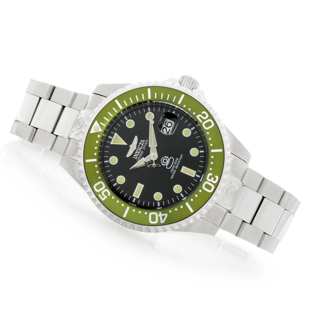 Invicta Men's 47mm Grand Diver Automatic Stainless Steel Bracelet