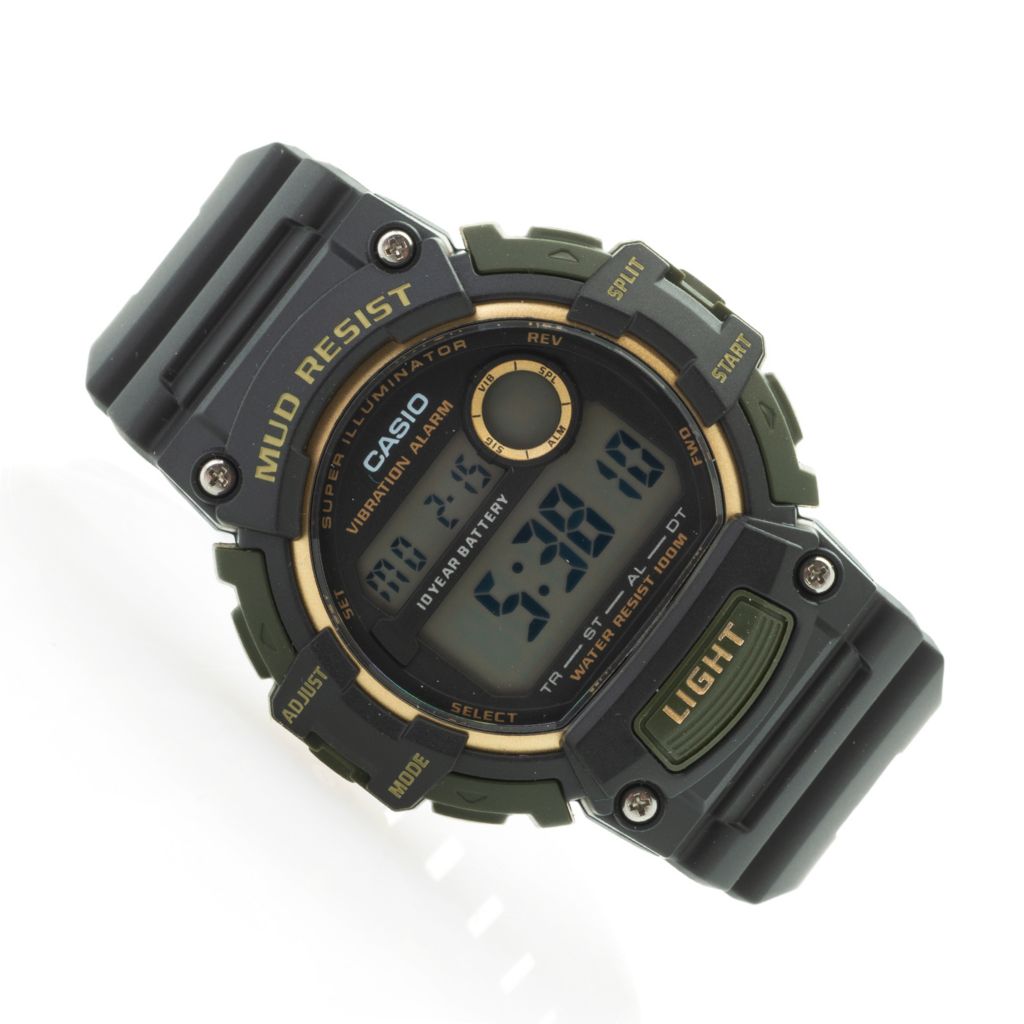 Casio mud shop resistant watch