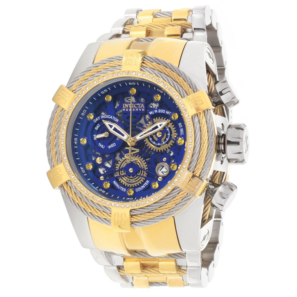 Invicta Reserve Men s 52mm Bolt Zeus Swiss Quartz Chronograph 0.33