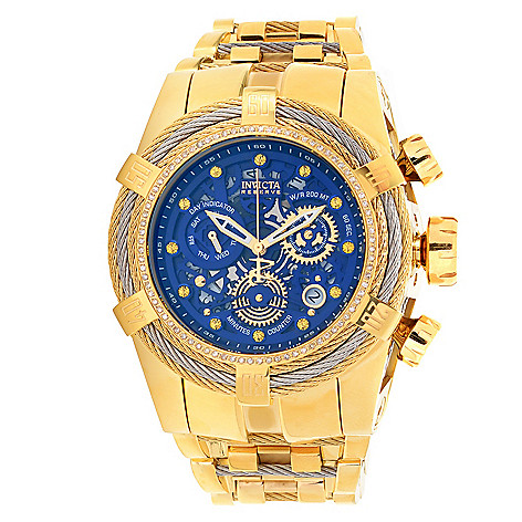 Invicta Reserve Men's 52mm Bolt Zeus Tri-Cable Swiss Quartz Invicta Reserve Men's 52mm Bolt Zeus Tri-Cable Swiss Quartz