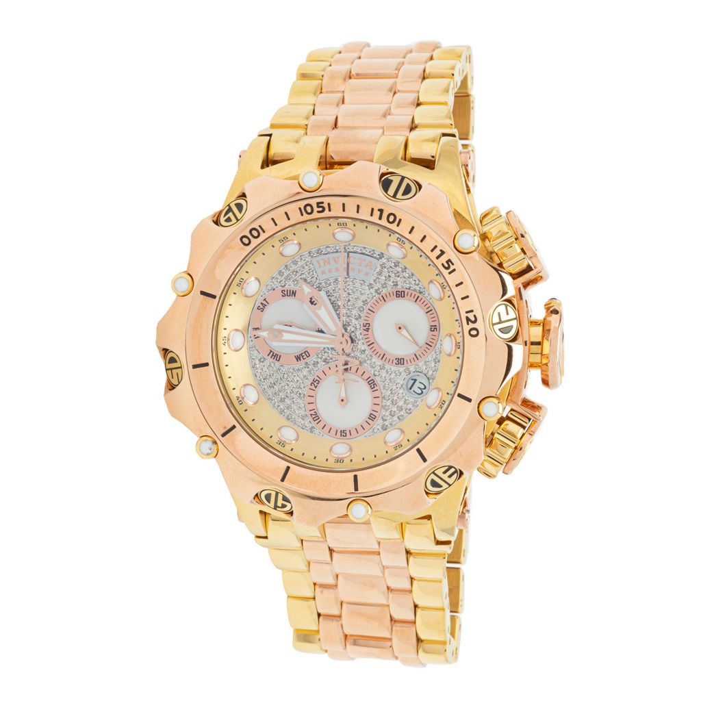 Invicta reserve venom hot sale rose gold