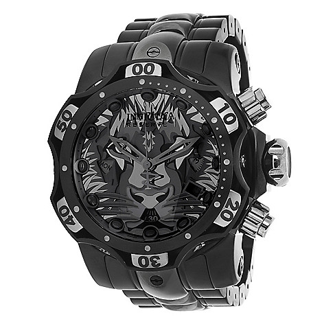 Invicta Reserve Men's, 52mm Venom, Gen III Lion Swiss, Quartz Chronograph,  Bracelet Watch on sale at shophq.com - 677-146