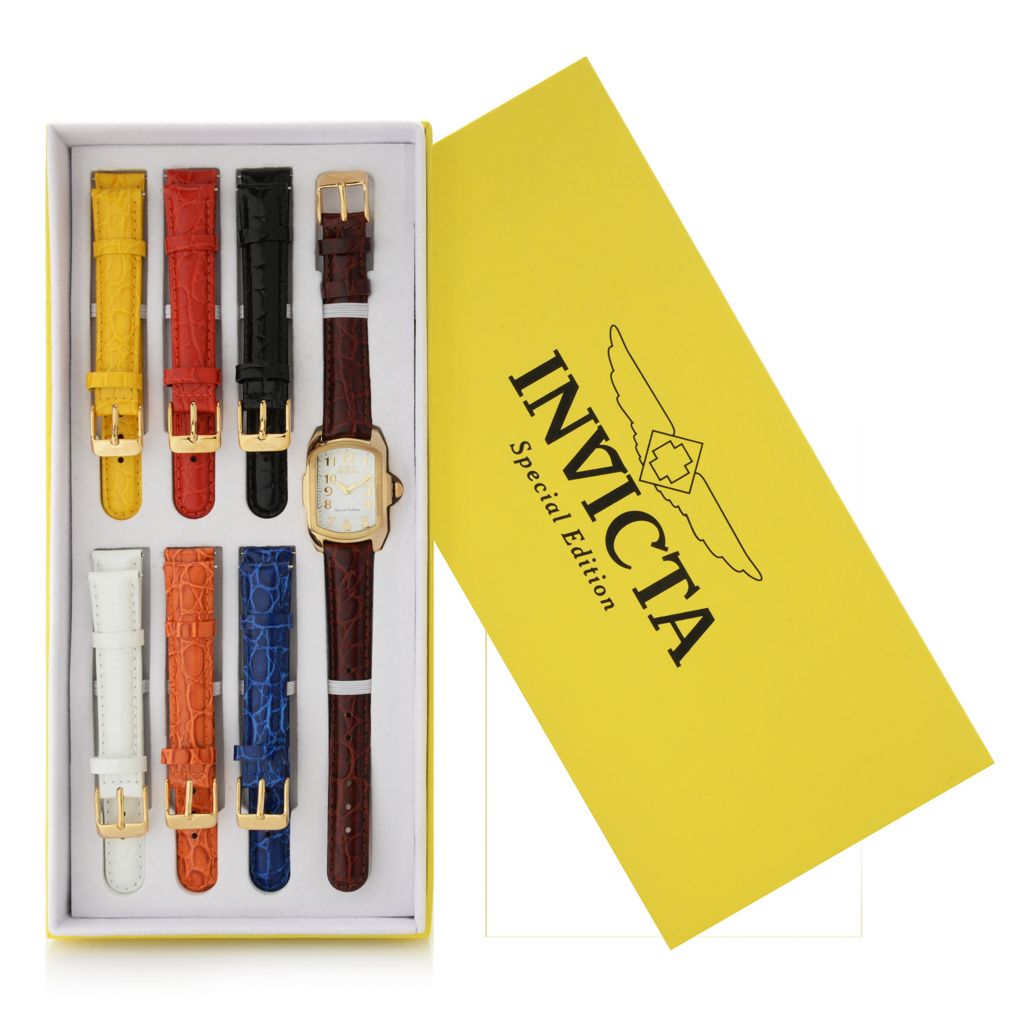 Invicta women's watch with best sale interchangeable straps