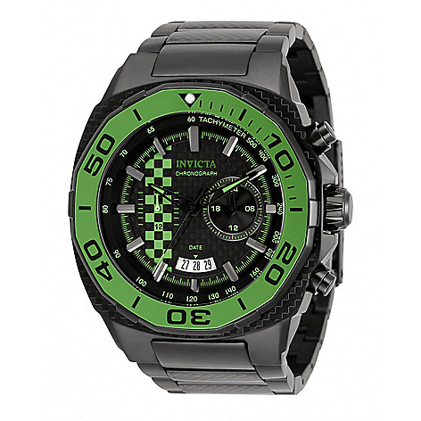 Invicta Speedway mm Carbon Racer Quartz Chrono Bracelet Watch