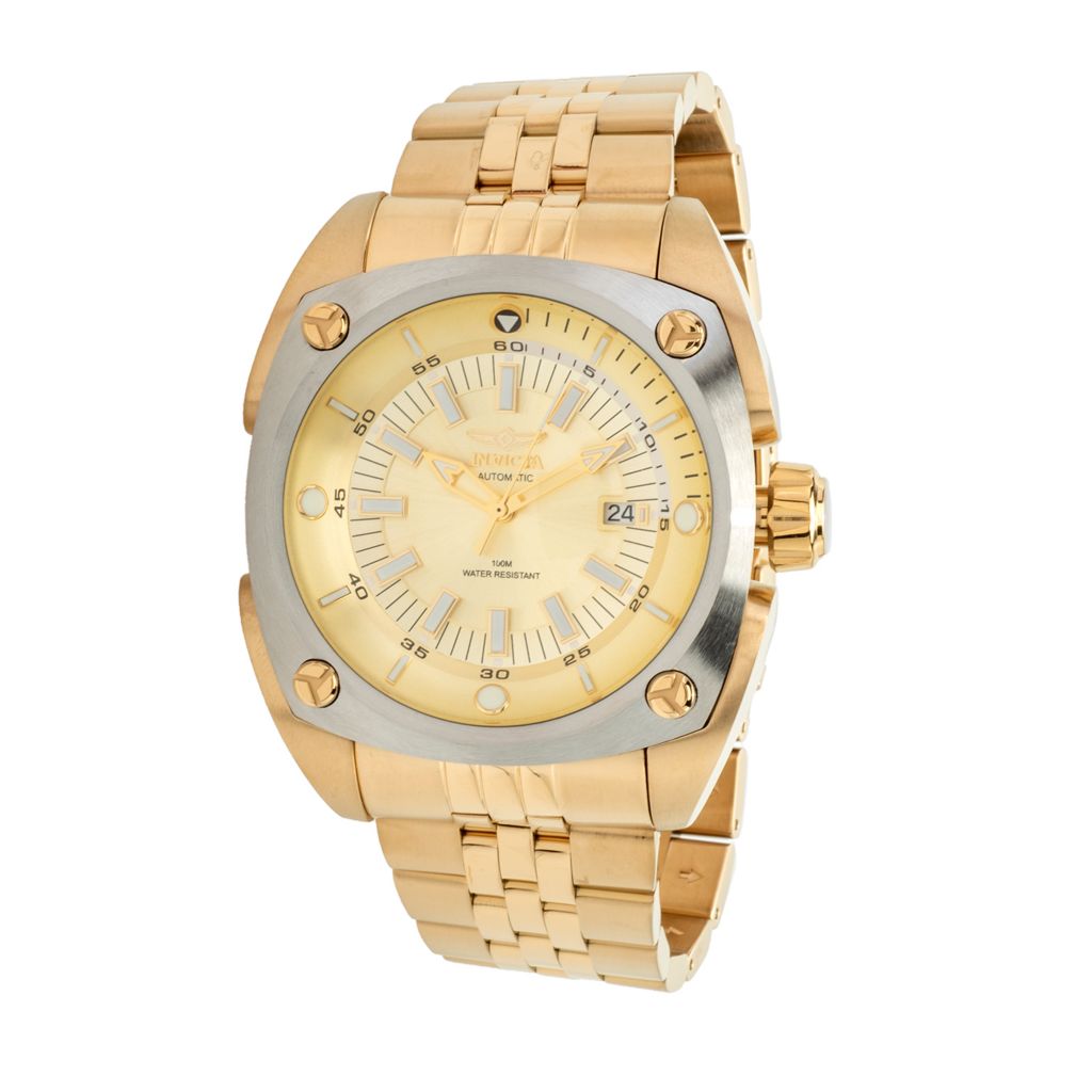 Invicta Reserve 48mm Automatic Date Stainless Steel Bracelet Watch on sale at shophq 678 689