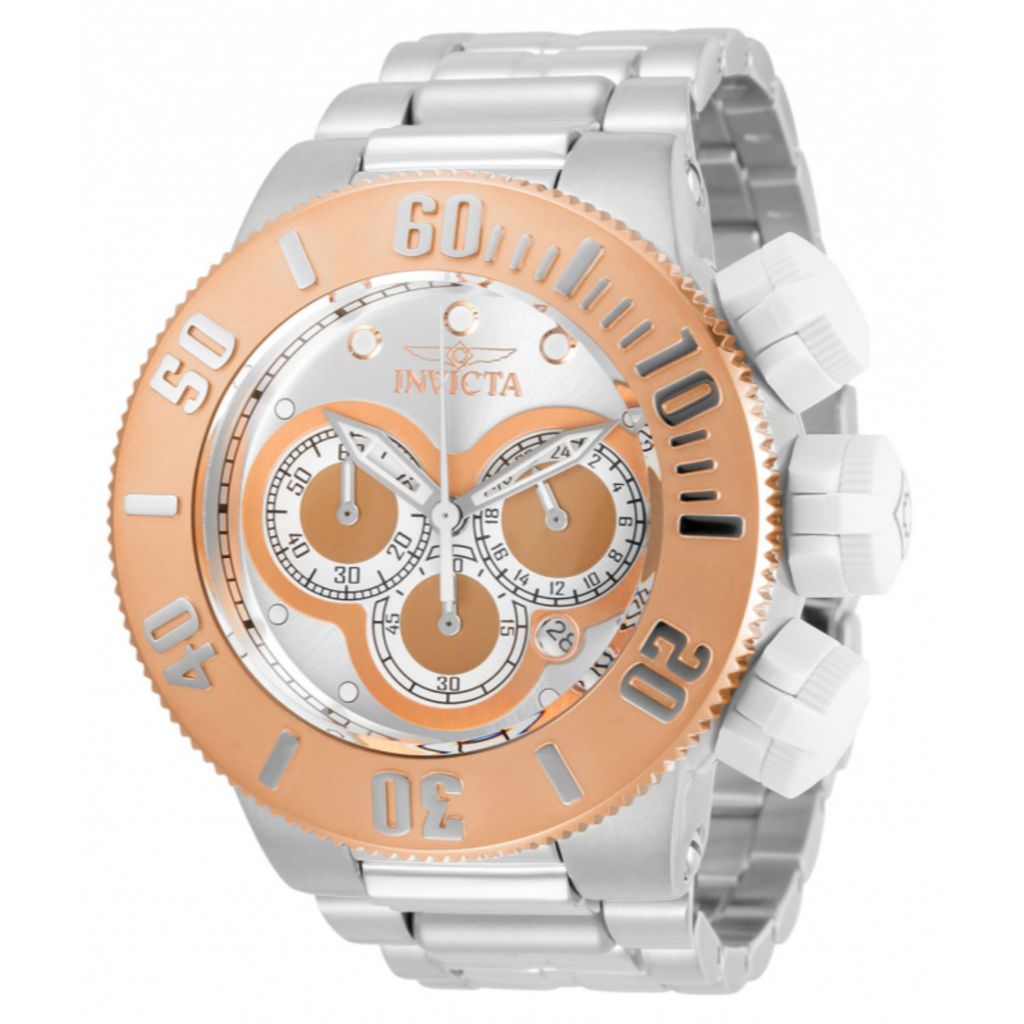 Invicta Men's 52mm Subaqua Sea Dragon Quartz Chronograph Watch w/3