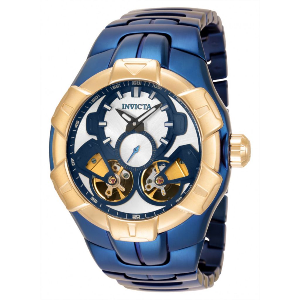 Invicta Hydromax 50mm Automatic Double Open Heart Bracelet Watch