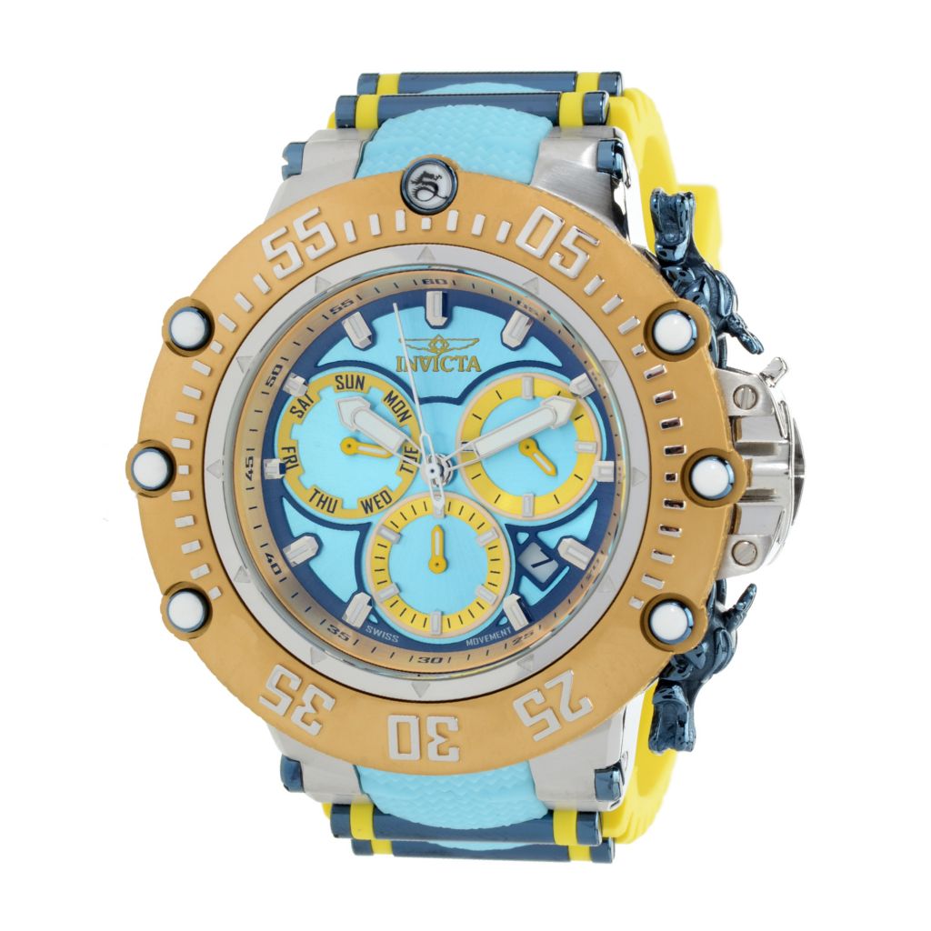 Invicta Men's 52mm, Subaqua Noma VII, Puppy Edition, Swiss Quartz,  Chronograph Watch on sale at shophq.com - 682-186