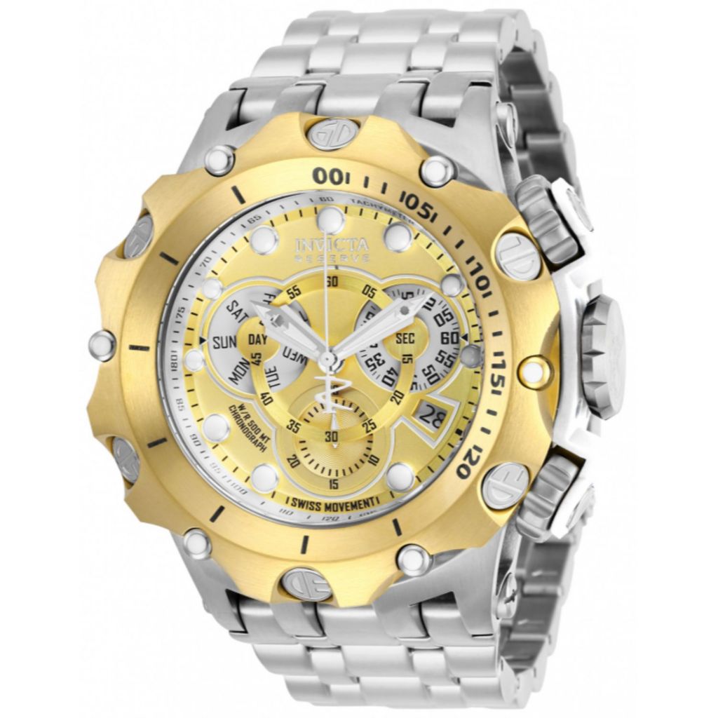 Invicta Reserve Venom Hybrid 52mm Swiss Quartz Chronograph Watch ShopHQ