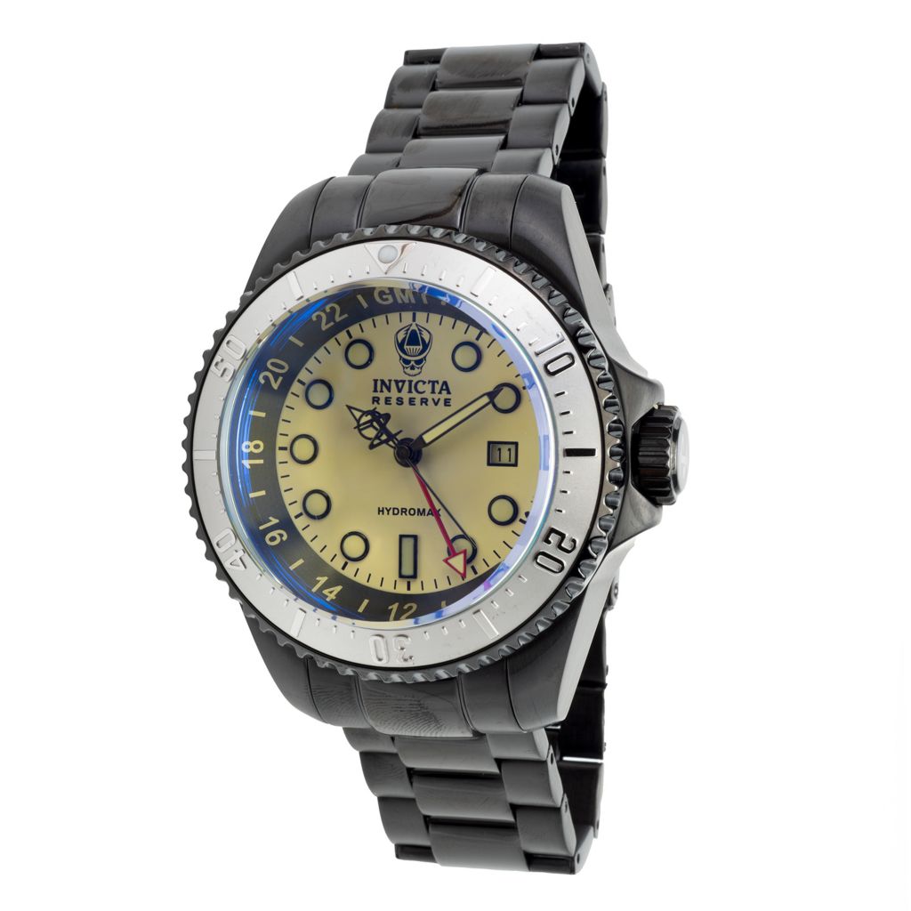 Invicta Reserve Quartz Tinted Crystal Watch - ShopHQ.com
