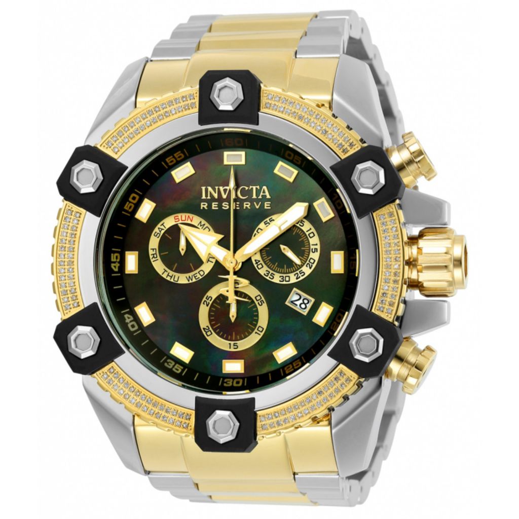 Invicta Grand Octane Swiss Quartz 0.70ctw Watch ShopHQ.com