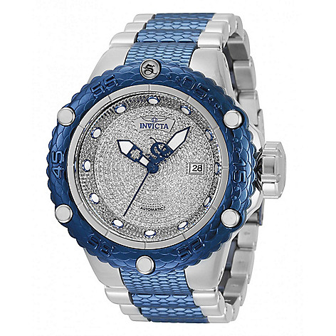 Invicta Men's 50mm, Subaqua Noma VI, Automatic 1.81ctw, Diamond Pave,  Bracelet Watch on sale at shophq.com - 688-788