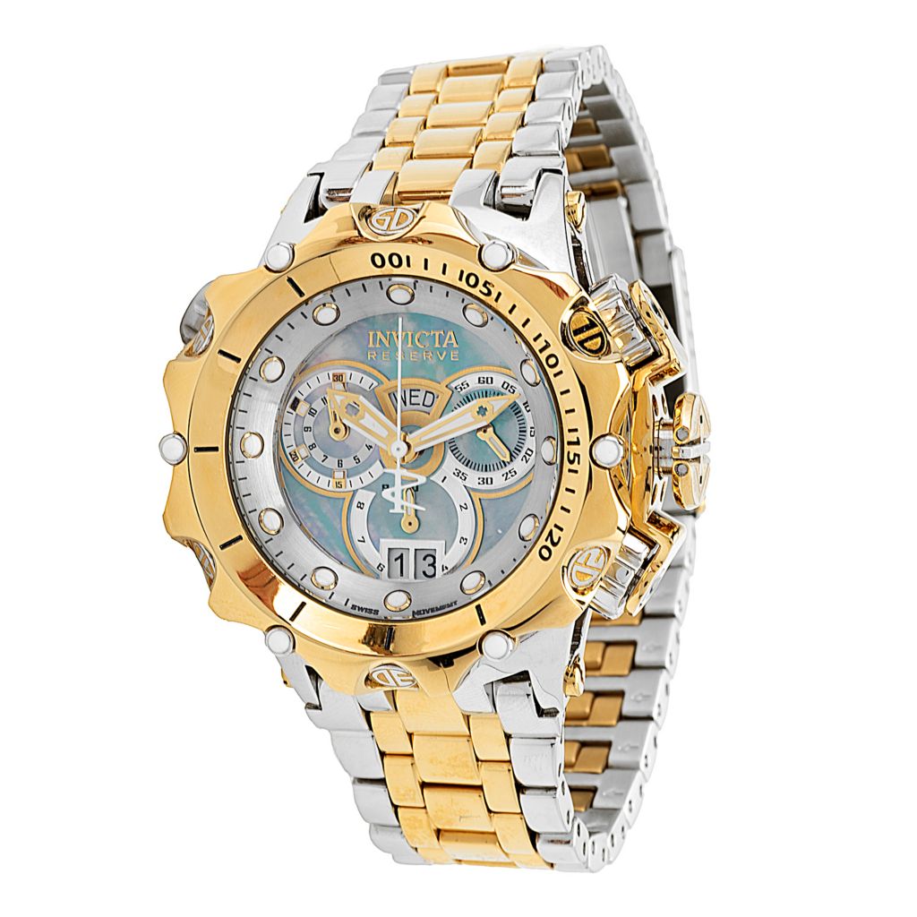 Invicta NFL Reserve Venom Fusion 52mm Swiss Quartz Chrono Watch 