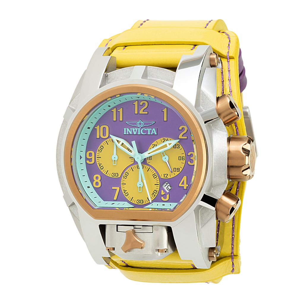 Invicta Bolt Zeus Magnum 52mm Puppy Edition Quartz Dual Mvmt Watch on sale at shophq 693 663