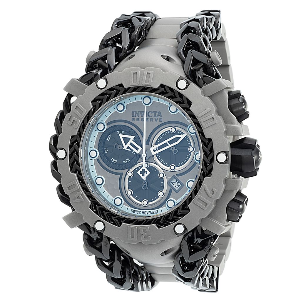 Invicta Reserve, Gladiator Space, Warrior 55mm, Swiss Quartz, Watch on sale  at shophq.com - 693-668