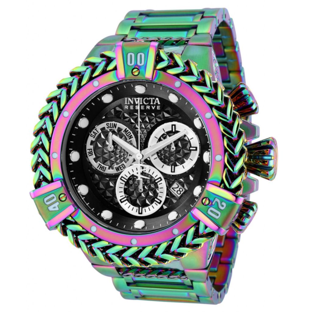 invicta iridescent watch