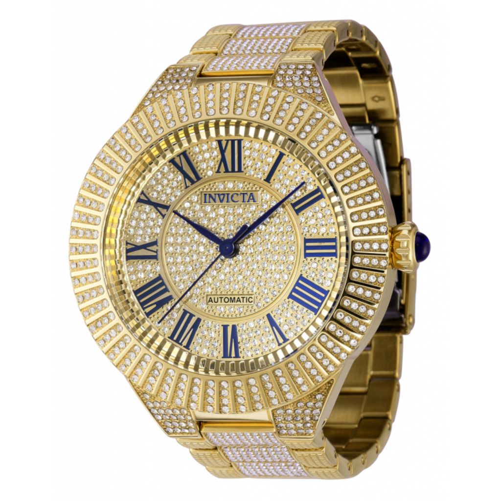 Invicta Men's 54mm Specialty Automatic Crystal Accented Bracelet