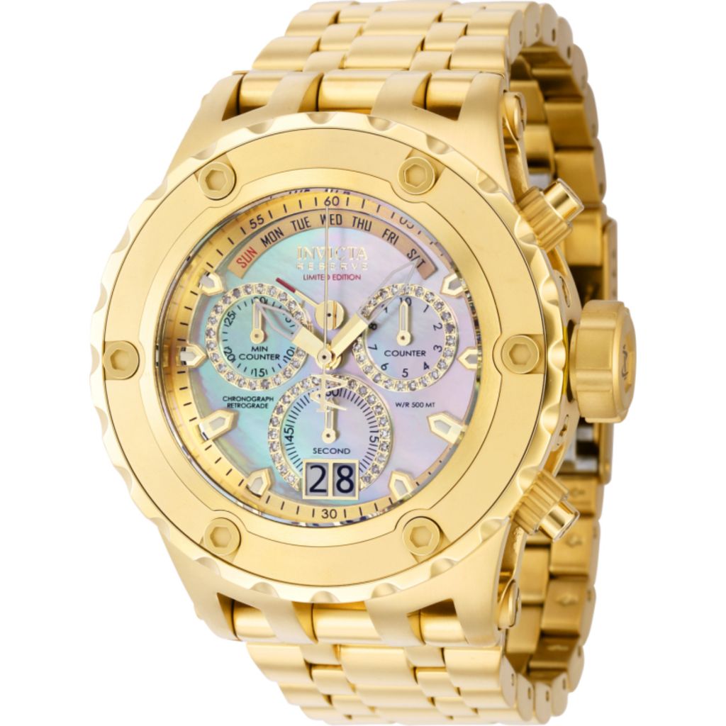 Invicta gold shop diamond watch