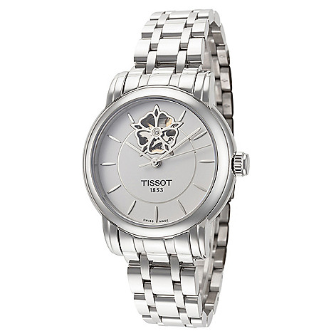 Uitstekend Bij zonsopgang Minachting Tissot Women's Swiss Made Automatic Lady Heart Silver-tone Stainless Steel  Watch (T0502071101104) - ShopHQ.com